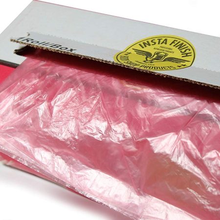 Insta Finish Corona Treated Pink Plastic Sheeting 16ft X 400ft