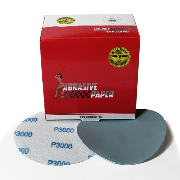 Insta Finish Sand Paper - DA Hook & Loop (6 inch) DISCS - Image 3
