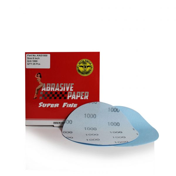 Insta Finish Sand Paper - DA Hook & Loop (6 inch) DISCS - Image 8