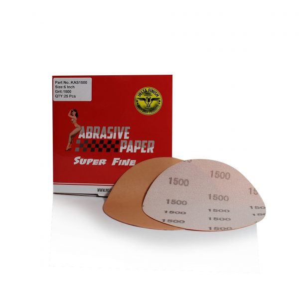 Insta Finish Sand Paper - DA Hook & Loop (6 inch) DISCS - Image 12
