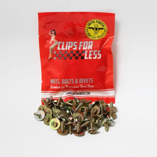 Insta Finish Universal Screw, Head width:20mm Length:22.5mm Diameter:6mm Universal Board Screw QTY:50pcs