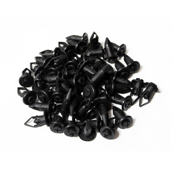 Insta Finish Clip for Honda, Head width:19.5mm Length:28.5mm Diameter:10mm OEM: Honda 91502-SM4-000 QTY:50pcs, KAS-0507 - Image 2