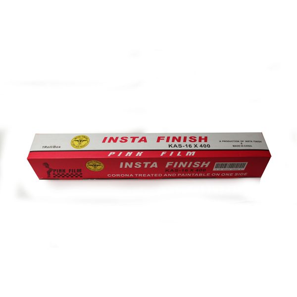 Insta Finish Corona Treated Pink Plastic Sheeting 16ft X 400ft - Image 2