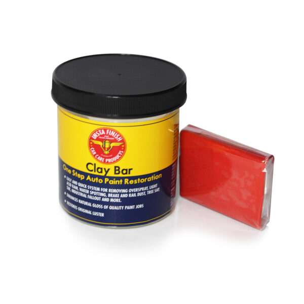 Insta Finish Clay Bar & Jar (110 gram) Gold, Blue or Red - Image 9