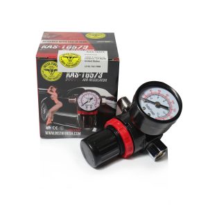 Insta Finish 1/4" Locking Pressure Regulator with Gauge