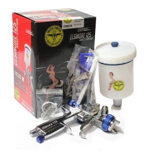 Insta Finish full-size HVLP spray gun, 1.3 Nozzle, 600cc Cup & Lid Included
