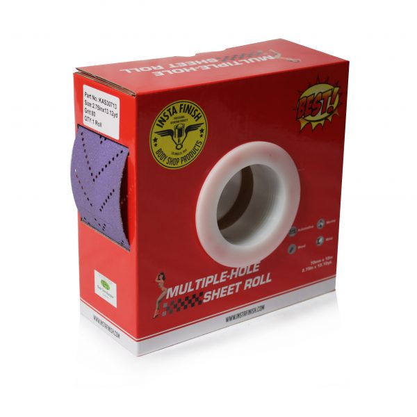 Insta Finish Sand Paper Hook & Loop Long Board (continuous roll) 1 Roll Per Box - Image 6