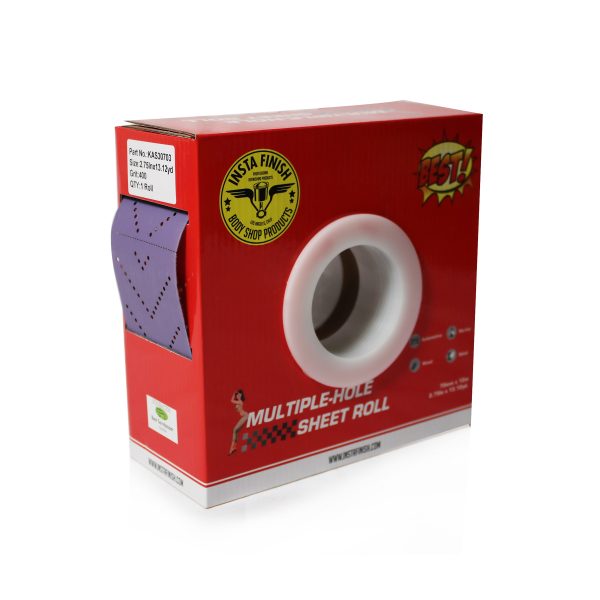 Insta Finish Sand Paper Hook & Loop Long Board (continuous roll) 1 Roll Per Box - Image 9