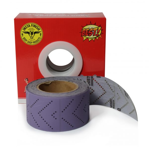 Insta Finish Sand Paper Hook & Loop Long Board (continuous roll) 1 Roll Per Box - Image 11