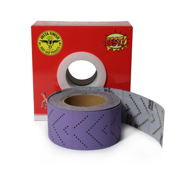 Insta Finish Sand Paper Hook & Loop Long Board (continuous roll) 1 Roll Per Box - Image 15