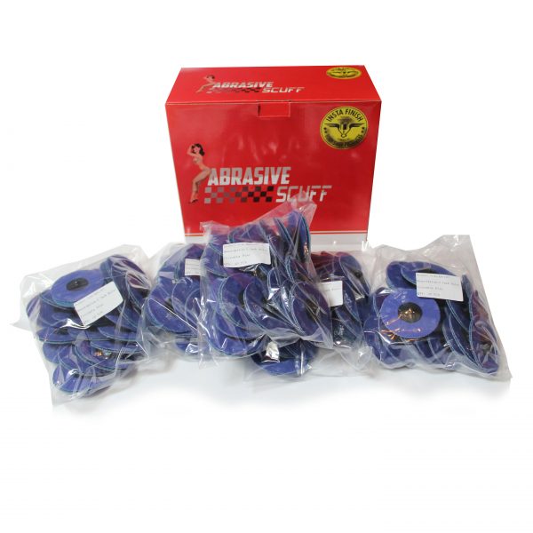 Insta Finish 3" Roloc Zirconia Disc 36 Grit (50 discs)