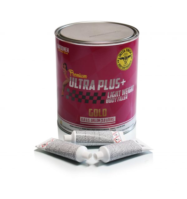 Insta Finish Light Weight Gold Body Filler 3 Liter & Hardener - Image 2