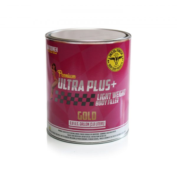 Insta Finish Light Weight Gold Body Filler 3 Liter & Hardener - Image 3