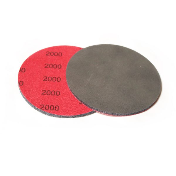 Insta Finish Foam Back Sand Paper - DA Hook & Loop (6 inch) DISCS - Image 5
