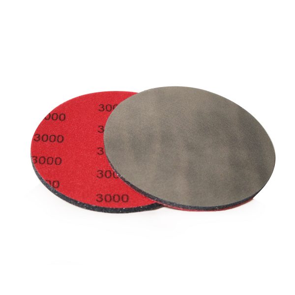 Insta Finish Foam Back Sand Paper - DA Hook & Loop (6 inch) DISCS - Image 9
