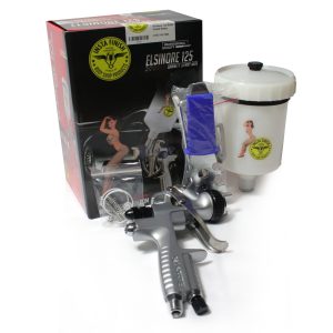 Insta Finish full-size HVLP spray gun, 1.7 Nozzle, 600cc Cup & Lid Included
