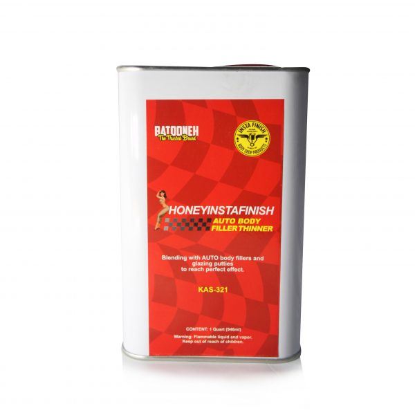 InstaFinish Honeyinstfinish, Body Filler Thinner