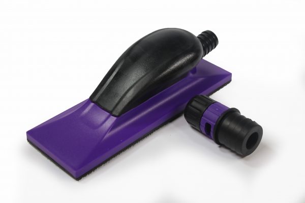 Insta Finish Purple Hook & Loop Sanding Block Dust Free, 70*198mm