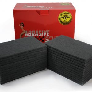Insta Finish Rectangle Scuff Pads - 6"x9" Size - 25 Gray