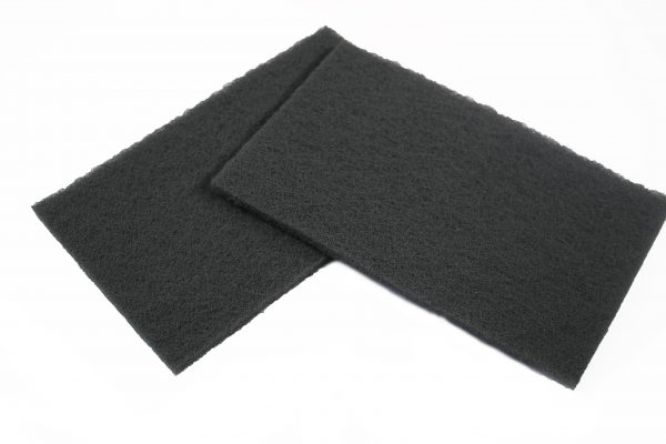 Insta Finish Rectangle Scuff Pads - 6"x9" Size - 25 Gray - Image 2