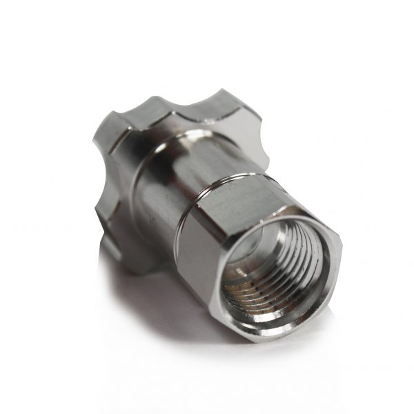 Insta Finish Adapter for Elsinore125 & IWATA guns, Female Thread, Color Chrome - Image 4