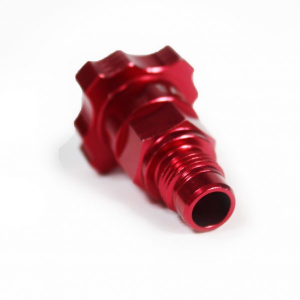 Insta Finish Adapter for IWATA guns, Male Thread, Color Red - Image 3