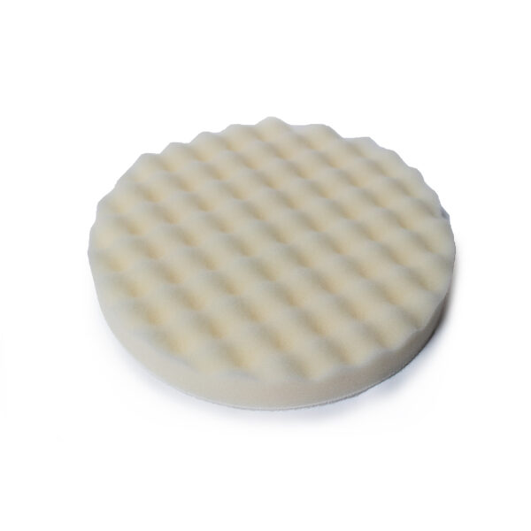 Insta Finish 8 Inch White Waffle Foam Polishing Pad - 2 pieces - Image 4