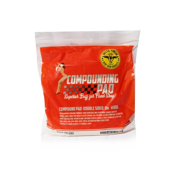 Insta Finish Double Sided Wool Compounding Buffing Pad - Image 4