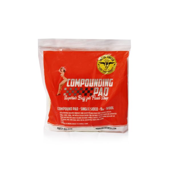 Insta Finish Single Sided Wool Compounding Buffing Pad - Image 4