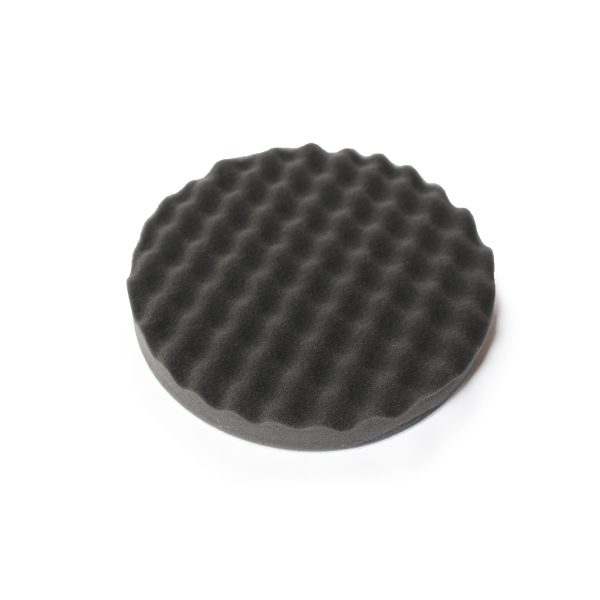 Insta Finish 8 Inch Black Waffle Foam Polishing Pad - Single Sided - 2 pieces - Image 3