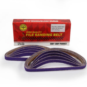 Insta Finish Filing Belts 1/2 inch x 18 inch - 10 belts