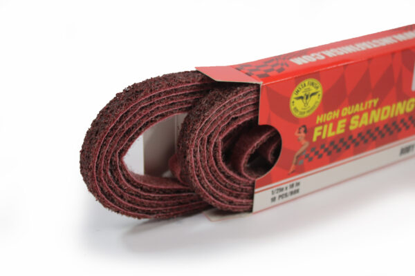 Insta Finish Filing Belts 1/2 inch x 18 inch - 10 belts - Image 8