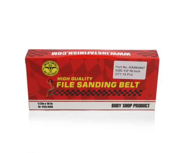 Insta Finish Filing Belts 1/2 inch x 18 inch - 10 belts - Image 13