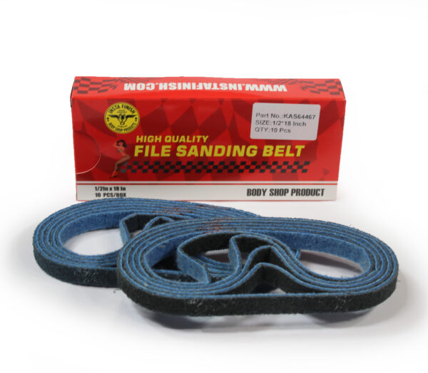 Insta Finish Filing Belts 1/2 inch x 18 inch - 10 belts - Image 15