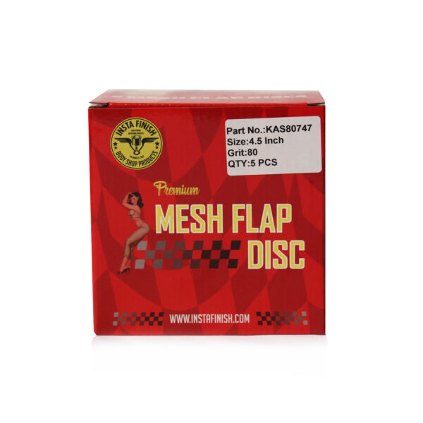 Insta Finish Flap Discs 4.5 inch - 5 discs per box - Image 9