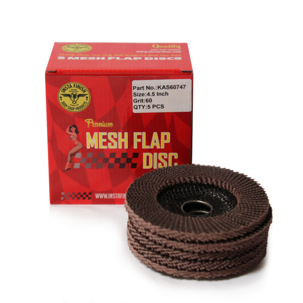 Insta Finish Flap Discs 4.5 inch - 5 discs per box - Image 7