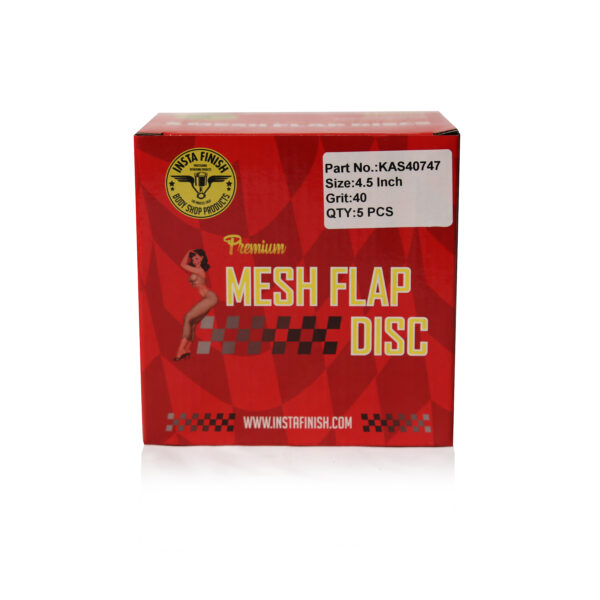 Insta Finish Flap Discs 4.5 inch - 5 discs per box - Image 2