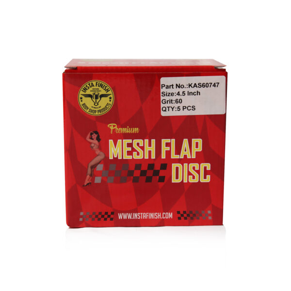 Insta Finish Flap Discs 4.5 inch - 5 discs per box - Image 5
