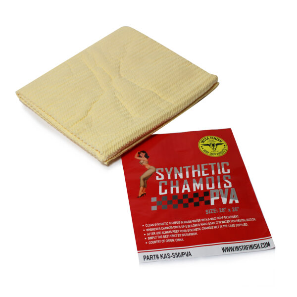 Insta Finish Synthetic Chamois PVA 28"x26" - Image 2