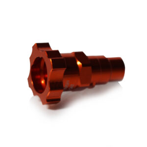Insta Finish Adapter for Sata spray guns, Male Thread, Color Orange
