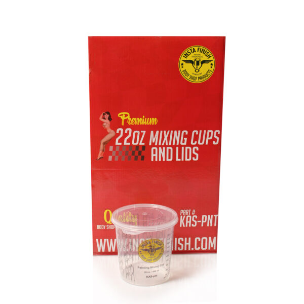 Insta Finish 22oz Mixing Cups and Lids - Image 3