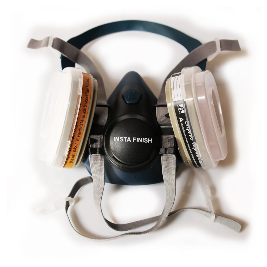 Insta Finish Dual Cartridge Respirator Assembly Painter Mask – Insta ...