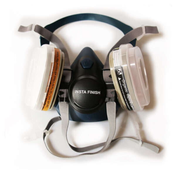 Insta Finish Dual Cartridge Respirator Assembly Painter Mask - Image 2