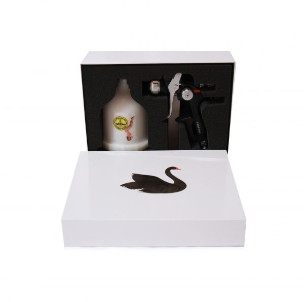 Insta Finish Gravity Feed Base coat/Clear coat Black Swan 1.3 - Image 4
