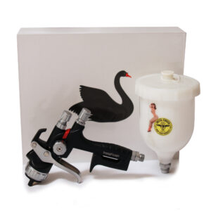 Insta Finish Gravity Feed Base coat/Clear coat Black Swan 1.3