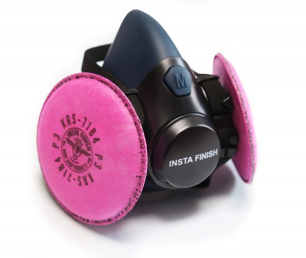 Insta Finish Bodyman Mask - Half Face Reusable Respirator Assembly