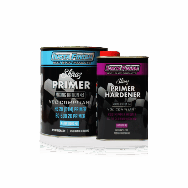 Insta Finish Euro Classic DTM Primer Primer Kit (5 Liter) 4L Primer 1L Hardener