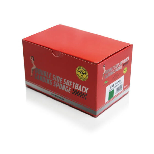 Insta Finish Softback Sanding Sponge - Super Fine, Grits 600-800 & 1000, Color Green - Image 4