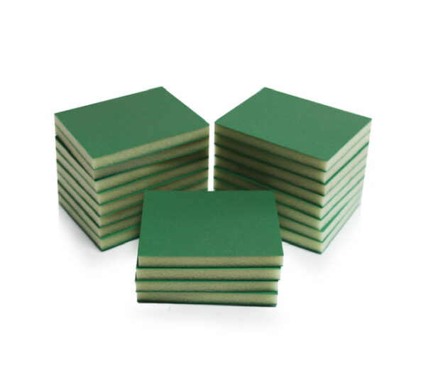 Insta Finish Softback Sanding Sponge - Super Fine, Grits 600-800 & 1000, Color Green