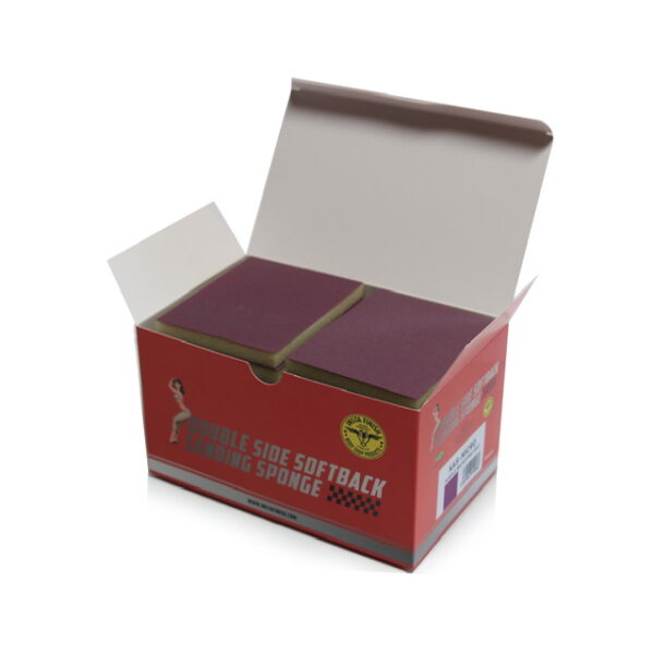 Insta Finish Softback Sanding Sponge - Fine, Grits 1000-1200 & 1500, Color Brown - Image 2